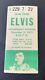 Elvis Presley Original Concert Ticket Stub Pontiac, Mi December 31, 1975 Nye