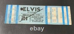 Elvis Presley Original Concert Ticket Stub Sept. 21, 1977 Huntington, W. VA