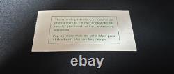 Elvis Presley PARKING PASS PLUS Concert Ticket Stub Pontiac Michigan 1975 Rare
