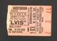 Elvis Presley Rare Original Concert Ticket Stub Nov 13 1971 Dallas Tx Memorial