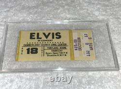 Elvis Presley Vintage 1977 Concert Ticket Stub August 18 2 Days After His Death