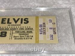 Elvis Presley Vintage 1977 Concert Ticket Stub August 18 2 Days After His Death