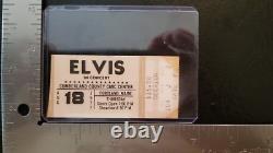 Elvis Presley Vintage August 18, 1977 Portland, Maine Concert Ticket Stub