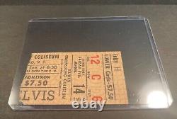 Elvis Presley concert ticket stub Greensboro North Carolina 1972! Elvis On Tour