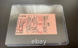 Elvis Presley concert ticket stub Greensboro North Carolina 1977 RARE