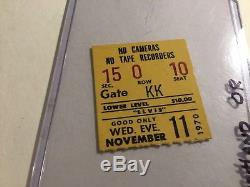 Elvis RARE 1970 Concert Ticket Stub / Not Hilton