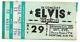 Elvis Ticket Stub May 29 1976 Oklahoma City, Oklahoma Very Good++ Concert