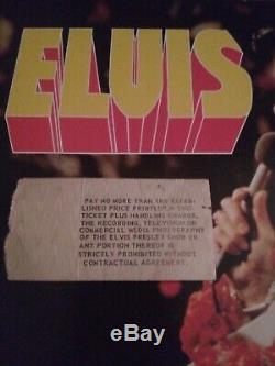 Elvis concert ticket. Original rare ticket stub 1977 concert Indianapolis, In
