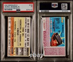 Eminem Anger Management Tour Concert Ticket Stub 4/24/2000 Milwaukee Pop 1 Psa