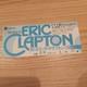 Eric Clapton 1974 Japan Concert Ticket Stub Nippon Budokan Live Vintage