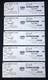 Eric Clapton Full Concert Tickets (5) 2001 Paris France Lk