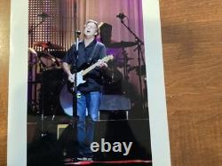 Eric Clapton Original Stage Concert Photos With Setlist & Ticket Stubs