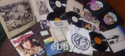 FLEETWOOD MAC Lifetime Collection LOT Concert SHIRT Ticket Stubs Vinyl Cd STEVIE
