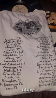 FLEETWOOD MAC Lifetime Collection LOT Concert SHIRT Ticket Stubs Vinyl Cd STEVIE