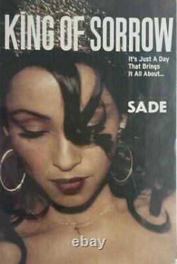 Framed 2001 SADE King of Sorrows Concert Poster with 2 Ticket Stubs MSG New York