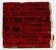 Grateful Dead 1970 Concert Ticket Stub Stony Brook New York Late Show #1