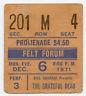 Grateful Dead 1971 Concert Ticket Stub Felt Forum