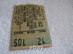 GRATEFUL DEAD 1971 Original CONCERT TICKET STUB Cleveland