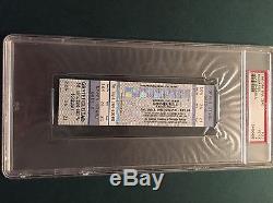 Grateful Dead Jerry Garcia Gdts Ticket Stub Chicago Concert 7/8/95 Psa 4