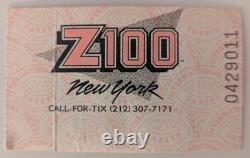 GUNS N ROSES RARE 1988 Concert Ticket Stub Felt Forum NYC 5/9/88 AFD lineup