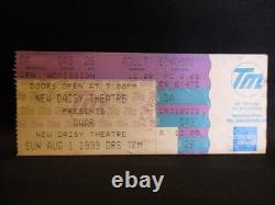 GWAR Signed Concert Ticket Stub Oderus Urungus Dave Brockie & Beefcake Casey Orr