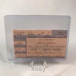 Garth Brooks Dean E Smith NC Center Concert Ticket Stub Vintage October 10 1992