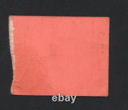 Genesis Concert Ticket Stub Apr 25 1974 Ag Hall Allentown Pa Peter Gabriel