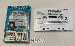 George Harrison 1974 Concert Ticket Stub & Dark Horse paperback Audio cassette