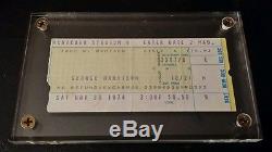 George Harrison Concert Ticket Stub from Chicago Stadium on 11-30-1976! Beatles