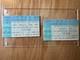 Grateful Dead 2 Ticket Stubs Soldier Field, Chicago 7/8 7/9 1995final Shows