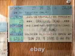 Grateful Dead 2 Ticket Stubs Soldier Field, Chicago 7/8 7/9 1995Final Shows