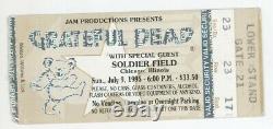 Grateful Dead 7/9/95 Chicago Mail Order Ticket Stub! Jerry Garcia LAST CONCERT