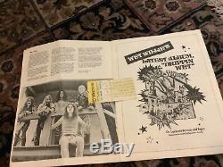 Grateful Dead & Allman Brothers 1973 Concert Program RFK Stadium & ticket stub