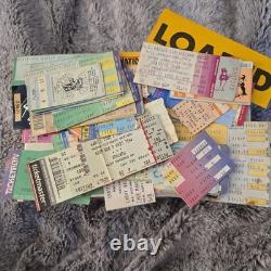 Grateful Dead Concert Memorabilia, Ticket Stubs, Journal, Beads, Flyers