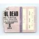 Grateful Dead Concert Ticket Stub August 5 1974 Philadelphia Pennsylvania