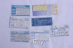Grateful Dead Concert Ticket Stub Lot 55 Tickets 80's 90's + Newspaper Clippings