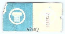 Grateful Dead Concert Ticket Stub Roosevelt Stadium New Jersey August 6 1974