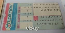 Grateful Dead Concert Ticket-Stubs-Boston-Cornell-Buffalo-5/7/77-5/8/77-5/9/77++