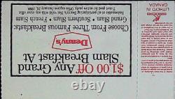 Grateful Dead Earthquake Relief Concert Ticket Stub Oakland CA Jerry 12/6/1989