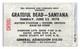 Grateful Dead Santana Concert Ticket Stub June 25 1978 Eugene Oregon