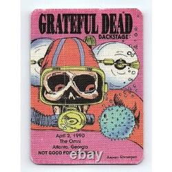 Grateful Dead The Omni Atlanta Georgia April 2 1990 Concert Backstage Pass