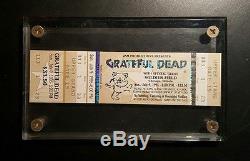 Grateful Dead Ticket Stub Jerry Garcia Last Show Concert 7/9/1995 MINT
