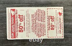 Guns N' Roses Axl Rose Rocket Queen Riot Ticket Stub Riverport Concert 7/2/91