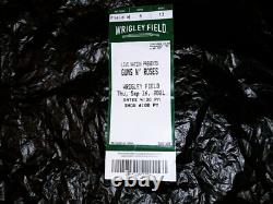 Guns N' Roses Wrigley Field Chicago Cubs 9/16/21 2021 Concert Ticket Stub