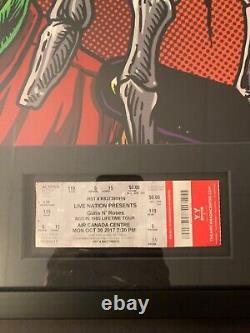 Guns n roses two toronto concert limited edition posters and ticket stubs