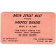 Harpers Bizarre Concert Ticket Stub San Francisco April 1968 Basin Street Rare