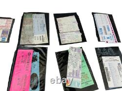 HUGE LOT OF 1990's VINTAGE VARIOUS CONCERT TICKET STUBS COLLECTIBLES