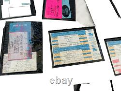 HUGE LOT OF 1990's VINTAGE VARIOUS CONCERT TICKET STUBS COLLECTIBLES