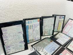 HUGE LOT OF 1990's VINTAGE VARIOUS CONCERT TICKET STUBS COLLECTIBLES