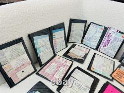 HUGE LOT OF 1990's VINTAGE VARIOUS CONCERT TICKET STUBS COLLECTIBLES